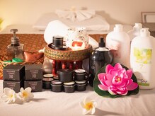 HONEY THAI MASSAGE ＆ RELAX【タイマッサージ/アロママッサージ】の雰囲気（豊富なオイルを用意しています。）