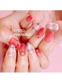 チェックネイル