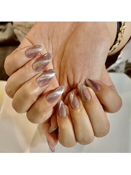 キャッツアイ東京 新宿店(Cat's eye TOKYO)/ギャラクシーマグネットネイル