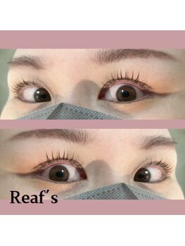 エステルーム リーフズ 大和店/デザインまつげパーマ/束感