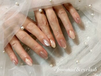 フロムネイルアンドアイラッシュ 神戸三宮(from nail&eyelash)/パラジェル取扱/フィルイン施術