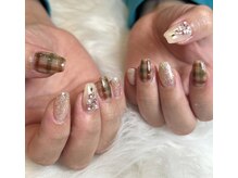 ラズワルド(Lazward)/キラキラ＊クリスマスネイル