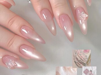 ニューネイル 池袋(NEW NAIL)/バイカラー水光マグネット