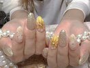 ワンホン花ネイル/持ち込み/新宿