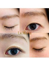 ラ ムーン アイラッシュアンドヘアメイク(La.Moon)/ビフォーアフター(付け足し)