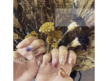 ニコ(nico+)/オータムアートネイル