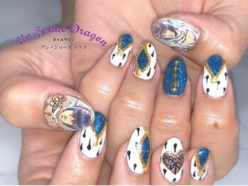 アン ジョーヌドラゴ/【自爪ネイル】プリントネイル