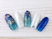 ネイルサロン ラグゼ(Nail salon Luxe)/花火ネイル