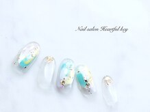 ネイルサロン ハートフルキー(Heartful key)/ネオンネイル¥8000