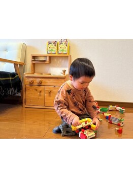 お子様同伴OKのサロン