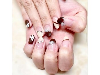 はあとねいる 宇都宮御幸ヶ原店/【季節限定】ショコラネイル