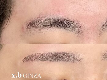 クロスビーギンザ(x.b GINZA)の写真/【メンズ眉毛専門店】駅近&個室プライベート空間で初めての方にもオススメ◎まつ毛パーマとのセットも！