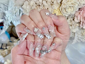 レアネイル 渋谷店(Le’a nail)/ドットフレンチ