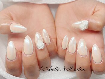 ラベル(La'Belle)/ミラーネイル