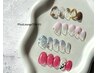 シンプル◆定額デザインネイル¥7700★【次回予約で次回ご来店時オフ無料◎】