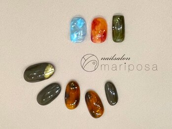 マリポッサ(mariposa)/【Hand】マンスリーネイル｜11月