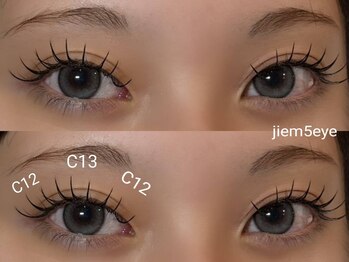 ジェイムファイブアイ 天王寺店(Jiem5eye)/フラットラッシュ