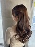 【18時~19時限定】夜のヘアセット 15分 ¥1,500