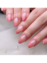 ラメ無しグラデーション