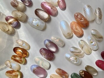 バブルス(BUBBLES)の写真/シンプルから個性派、繊細な手描きまで。15年の経験が光る、あなたの「好き」を叶えるデザイン力♪