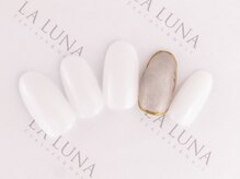 ラルナ ネイルアンドアイラッシュサロン(LA LUNA nail & eyelash salon)/5月6月◇定額ナチュラル◇