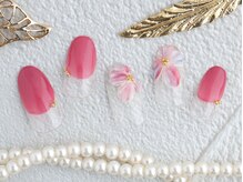 ネイルサロンアンドスクール ミュー(Nail Salon & school mieux)/塗りかけデザイン
