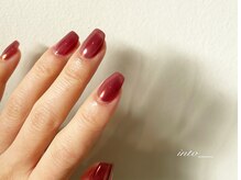 ネイルサロン イントゥ(into_)/新色　クリア　ミラー