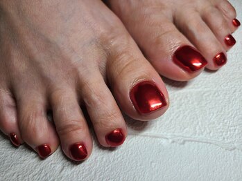 ミラーフットネイル