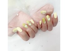ネイルシェイプ 錦糸町(Nail shape)/パステルイエロー★ワンカラー★
