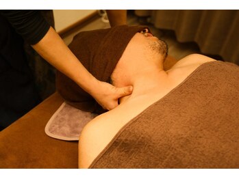 ほぐしの名人 青山店/男性限定上半身オイル