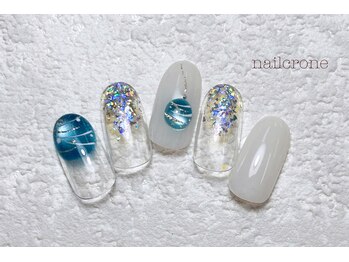 ネイルクローネ(nail crone)/真夏のヨーヨーネイル