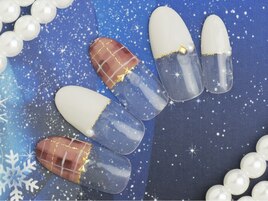 チェックフレンチ／7500円