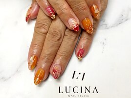 I-91 もみじカラ-の紅葉ネイル