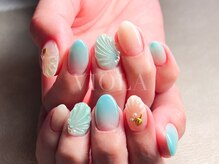 ヴィオラ(VIOLA)/マーメイド/夏ネイル/ちゅるん