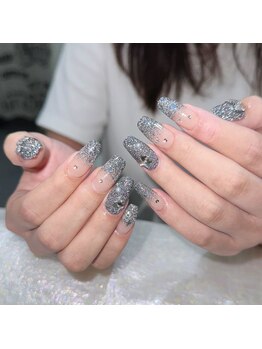 クイーンズビューティーサロン 新宿本店(Queen's beauty salon)/チップアートやり放題&つけ放題