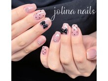 ジョリーナ ネイルズ 鶴見(Jolina Nails)/ワンホンリボンネイル　