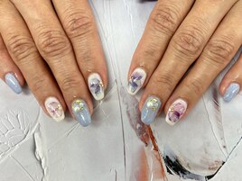 [木村]紫陽花ネイル