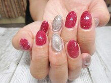 ネイルサロン キラップ(Nail Salon KiLAP)の雰囲気（大人気のマグネットジェルとフラッシュジェルの組み合わせ￥6700）