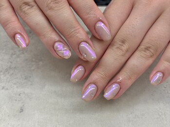 ネイルサロン ドゥ(Nail Salon Doux)/【ラテリア】キルティングネイル