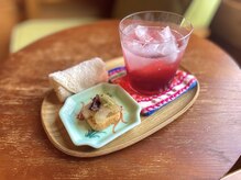 ホアイロナ(Hoailona)/施術後のドリンク＆お茶請け♪
