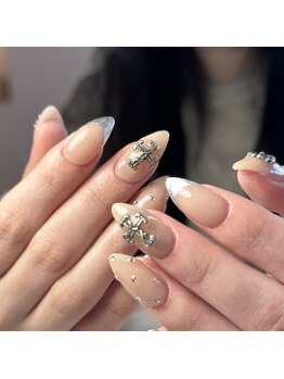 ネイルアトリエビー(nail atelier be’)/ベージュdesign