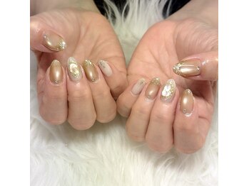 ネイル カラ(nail CARA)の写真/特別な日に輝く♪季節に合わせたトレンドネイル!種類豊富な定額サンプルから選べて安心です◎