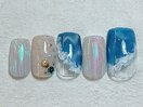 海 バカラネイル マグネット