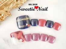 スウィーティーネイル あべのキューズタウン店(Sweetie Nail)/秋限定★フット定額コース￥6600