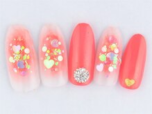 ネイルサロン ブランアンジュ(Blanc Ange)/チークハート