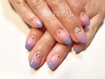 クリスタル(CRYSTAL)/ダブルグラデーション