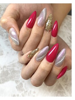 シェリームー(Cherie mu)/［ジェル］マグネットネイル