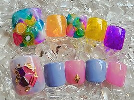 フットジェルアート4本込4400円