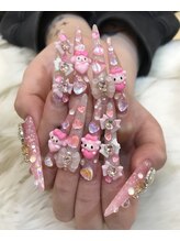 エスフィーネイルサロン ブリーユ(Esfy nailsalon Brille)/姫系ロングスカルプ