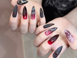 個性派アートネイル